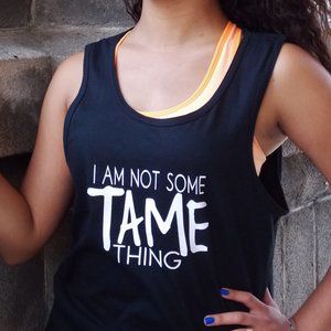 Tame Thing Tank Top. Unisex Size M. New.